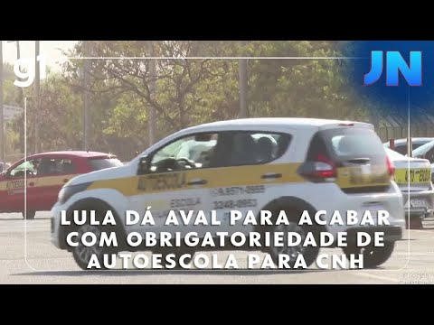 Jornal Nacional: Lula dá aval para acabar com obrigatoriedade de autoescola para CNH #g1
