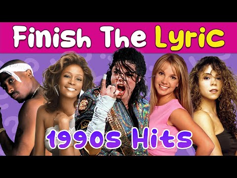Finish the Lyric: 90s Edition 🎤 | 35 Iconic Songs Challenge!