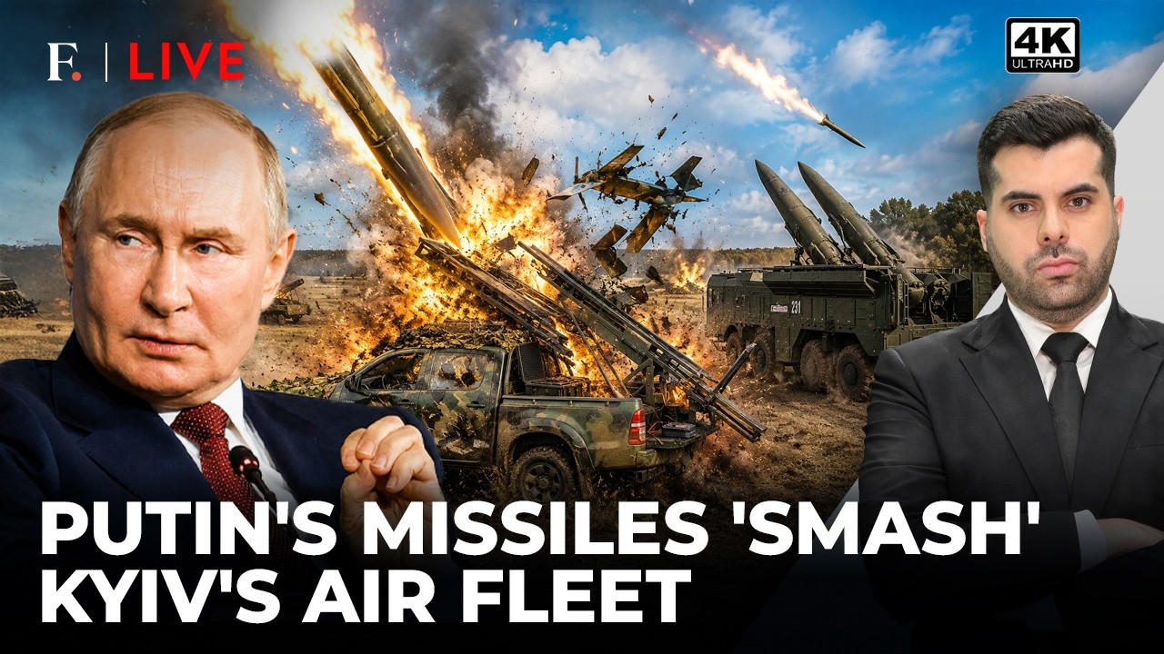 Russia's Iskander-M Missiles Bomb Ukraine's Mobile Drone Launchers Into Pieces | Firstpost Live | 4K