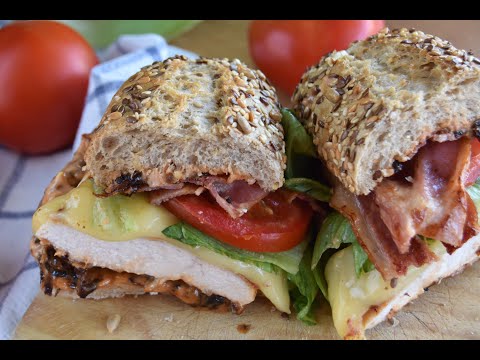 👌 Bocadillo de pollo bacon y queso ... BRUTAL !!! 1º CAPÍTULO
