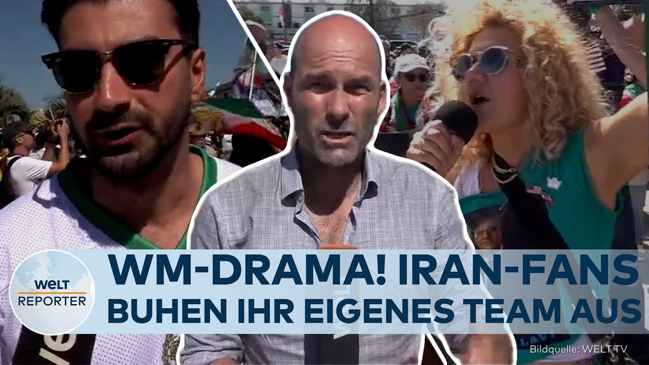 IRAN BEI DER WM 2026: Proteste und Ablehnung! Fußball und Politik prallen aufeinander