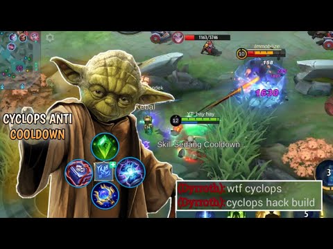 BUILD CYCLOPS PALING SAKIT 2022 - SUSUNAN BUILD CYCLOPS ANTI COOLDOWN - TOP GLOBAL CYCLOPS