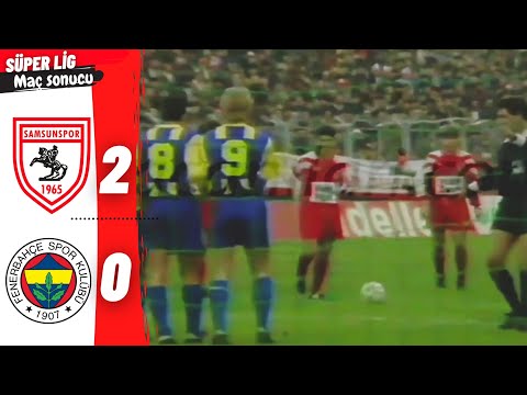 Samsunspor 2-0 Fenerbahçe