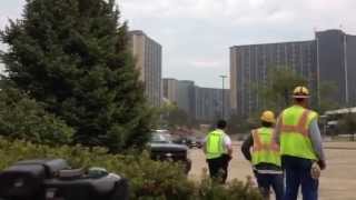 preview picture of video 'Wetzel Hall Implosion, Macomb IL 7/14/12'