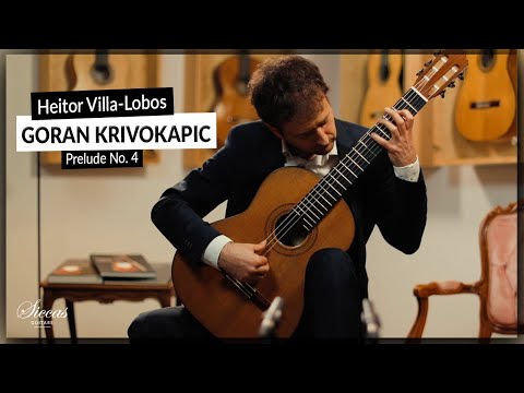 Goran Krivokapic plays Prelude No. 4 by Heitor Villa-Lobos