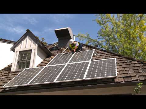 Kitty O'Neal (KFBK) talks about Aztec Solar
