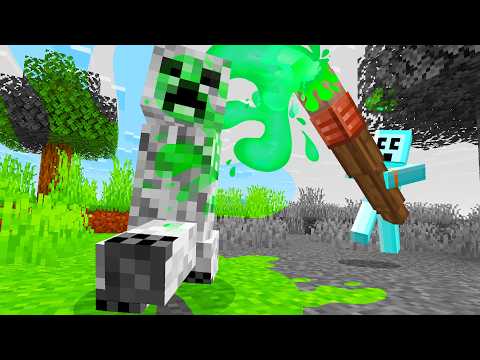 Minecraft but You Paint the World