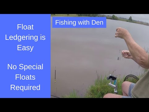 Float Ledgering with a Waggler Float - No Special Float Required