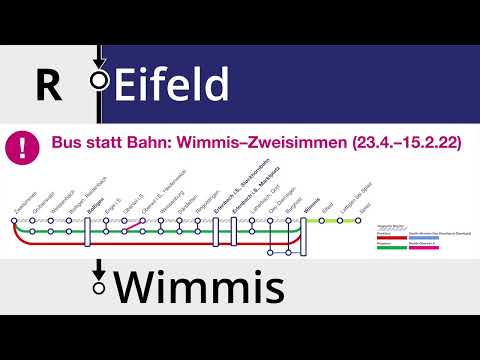 BLS Ansagen • R Shuttle • Spiez – Wimmis (De, Fr, En)