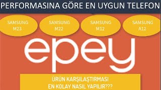 EN UYGUN TELEFONLAR! ÜRÜNLERİN ÖZELLİKLERİNİ EN KOLAY KARŞILAŞTIRMA Sİ