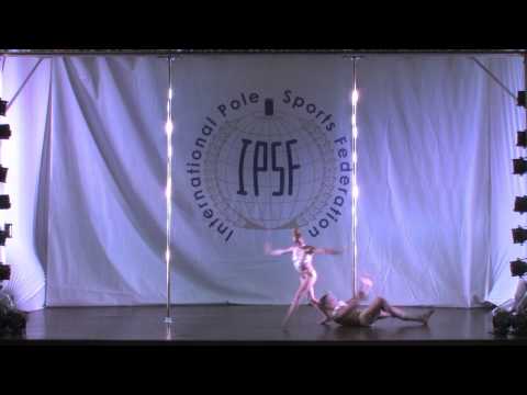 Xavier Estragues & Elisenda Gomez - MIXED DOUBLES FINALIST - WORLD POLE SPORTS CHAMPIONSHIPS 2014