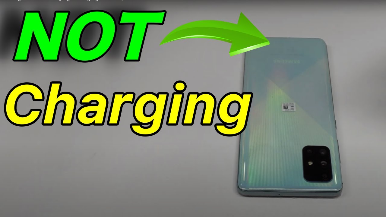 Samsung A71 Not Charging - Charging Dock Replacement