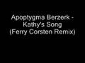 Apoptygma Berzerk - Kathy's Song (Ferry ...