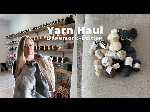 Yarn Haul 🇩🇰 Isager Garn, Knitting for Olive & Filcolana