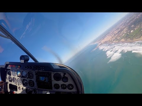 Arrivée sur Biarritz en DR400 avec communications ATC