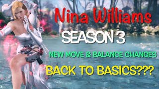 Download lagu Tekken 8 Season 3 Nina Williams - NEW MOVE & BALANCE CHANGES!!! (NINA BUFFED?!?) mp3