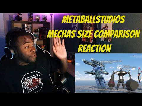 MECHAS SIZE COMPARISON reaction