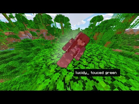 Minecraft, But You Can't Touch The Color Green...