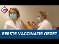Start coronavaccinatie in LUMC - OMROEP WEST