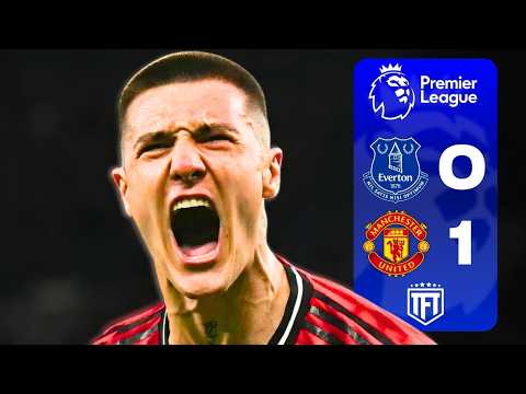Šeško DAGGER! Man Utd GO 4TH! Everton 0-1 Manchester United Highlights