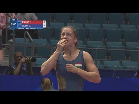 Qual. WW - 57 kg: E. TISSINA (KAZ) v. E. BARKA (HUN)
