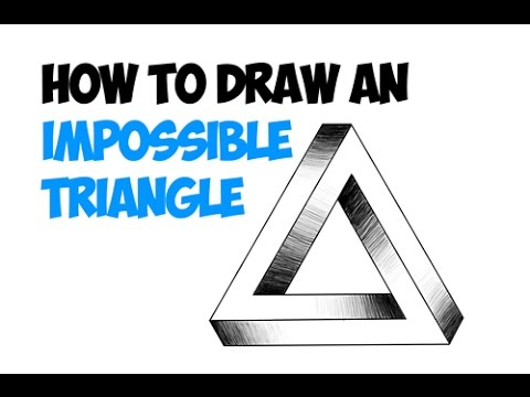 How to Draw an Impossible Triangle in a Very Simple Way Easy Step by Step Drawing Tutorial