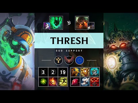 Thresh Support vs Nautilus - EUW Grandmaster Patch 25.05