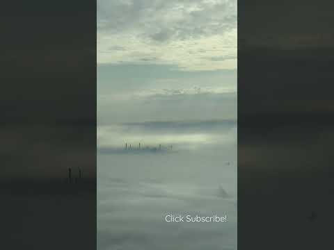 Foggy Manhattan from the Cockpit. #flying #nyc #newyork #newyorkcity #fog #aviation #avgeeks #pilot