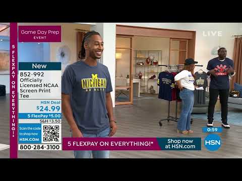 HSN | Game Day Ready - Football Fan Shop 08.21.2023 - 06 PM