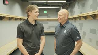 1 on 1 with Ivar Stenberg | NHL Combine
