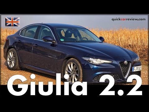 2016 Alfa Romeo Giulia 2.2 Diesel | Test & Review | 2017 | Full Review & Drive Test | Cars | English