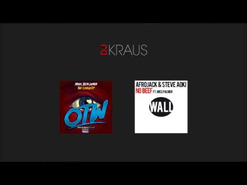 Marc Benjamin vs Afrojack, Steve Aoki & Miss Palmer - Crash No Beef (DJ Kraus Vocal Edit)