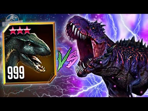 MAX LVL 999 INDORAPTOR VS WORLD BOSS OMEGA 09! - Jurassic World - The Game - *WORLD EVENT* HD