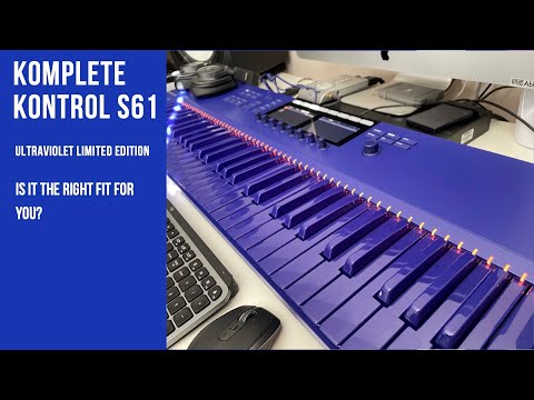 Komplete Kontrol S61 Ultraviolet Quick Review