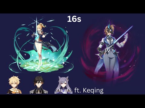 [Dire Stygian Onslaught] 16s Jean ft. Keqing for easier pillar positioning