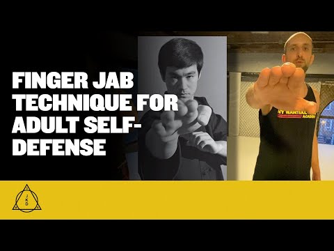 Finger Jab Technique for Adult Self-Defense | Learn the Bruce Lee Finger Jab at NYMAA
