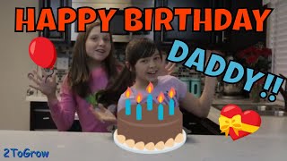 SURPRISE CANDY BAR CARD AND BROWNIES FOR DAD&#39;S BIRTHDAY!!