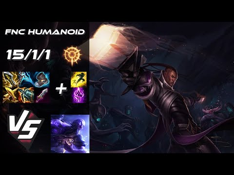 Fnatic Humanoid MID Lucian vs Ryze [PENTAKILL] - EU Challenger Patch 14.13