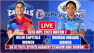 WPL Live: DC W vs MI W Live Scores | Delhi Capitals vs Mumbai Indians Women Live Scores & Commentary