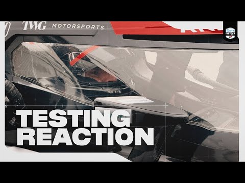 Will Power Reacts to First Andretti Test | INDYCAR