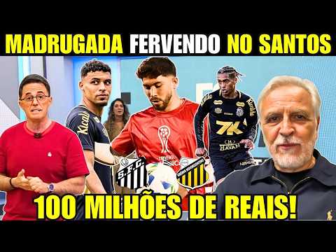 OFICIAL! VAI E VEM NO SANTOS, MERCADO DA BOLA AGITADO E PREPARAÇÃO PESADA PRA O PAULISTÃO