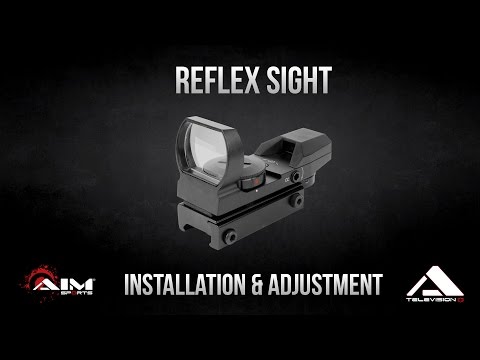 Aim sports folding sights mechanics