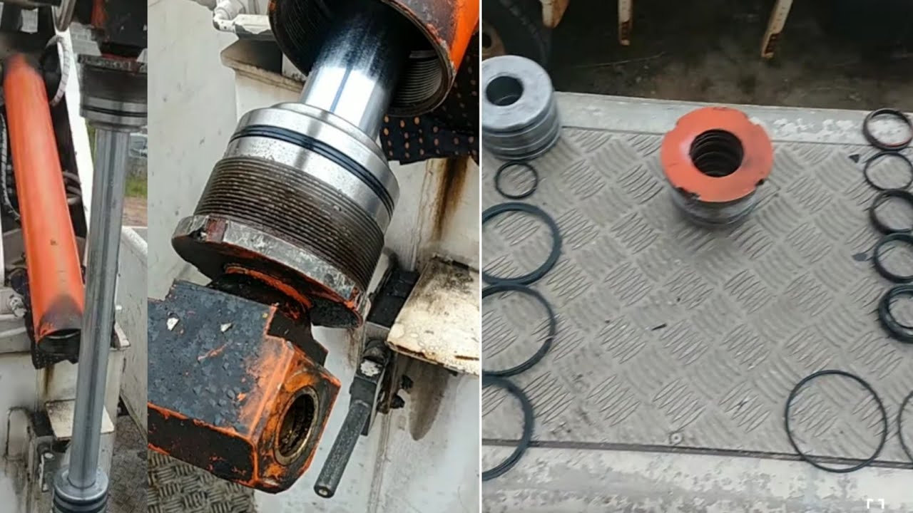 COMO É O CILINDRO HIDRÁULICO POR DENTRO? | Serviço de troca de vedações