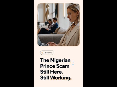 Video Thumbnail: Have you heard of the Nigerian Prince scam?