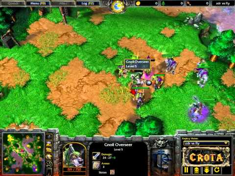 Fly (orc) vs ZDR (Orc) - G1 - WarCraft 3 - WC982