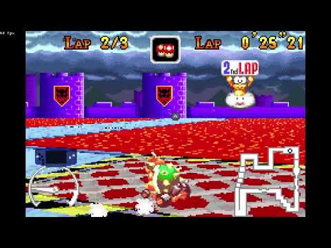[MKSC TAS] Bowser Castle 3 SC flap 6"49