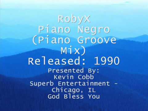 Rare Steppers Jam RobyX - Piano Negro (1990)