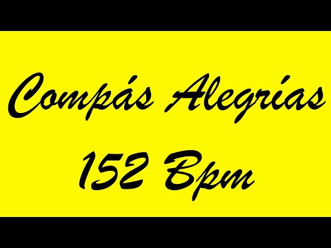 Compás Alegrías 152 Bpm - Bases Flamencas