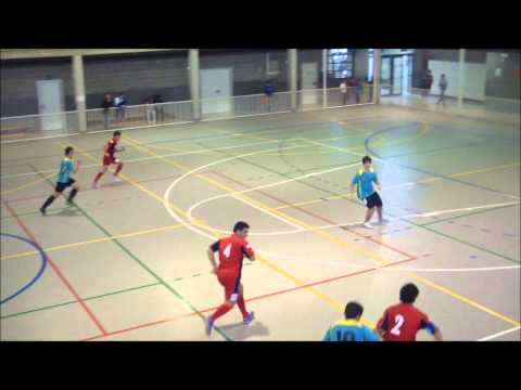 Gol 1-0 C.D. Irati - Plaza la Cruz