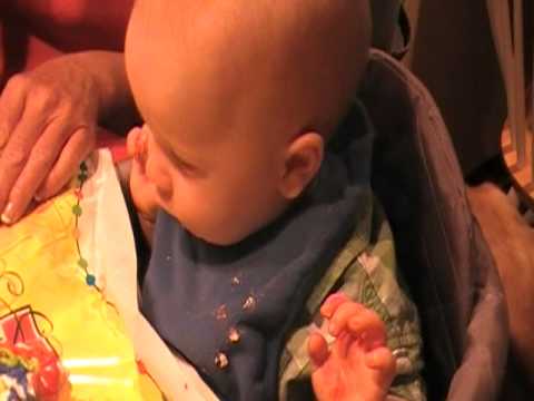 Logan's First Birthday: the Cake